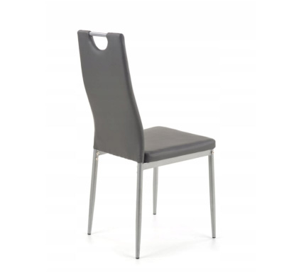 Стул HALMAR K202 серый хром 