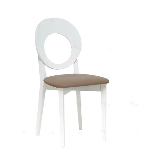 Стул Leset Хьюстон белый экокожа 514 