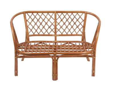 IND Диван Багама 1 коньяк подушка коричневая 