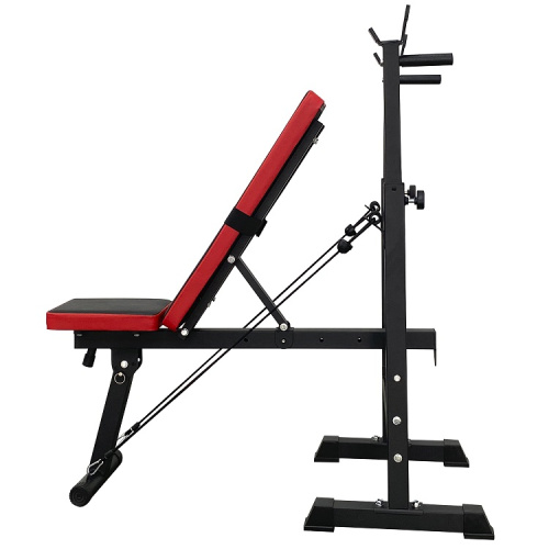 Скамья спортивная Calviano 1008 Red black