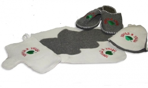 Набор для бани Арт-цех Портфель Идите в баню