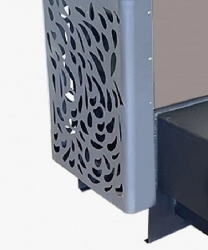 Печь для бани Оптима 15 ДТ-3 стекло Сетка