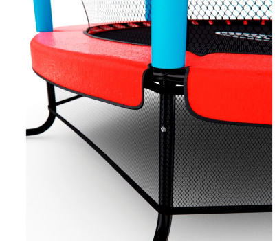 Батут детский DFC SMRKIDS 55 с сеткой RED
