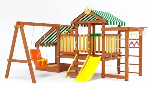 Детская спортивная площадка для дачи Савушка Baby Play 12
