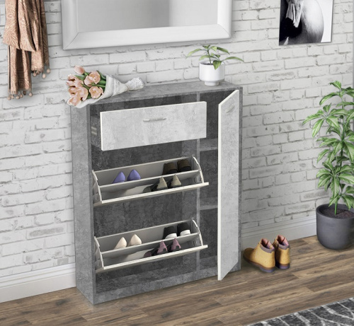 Тумба для обуви СН-100.21 бетон спаркс лайт бетон спаркс 
