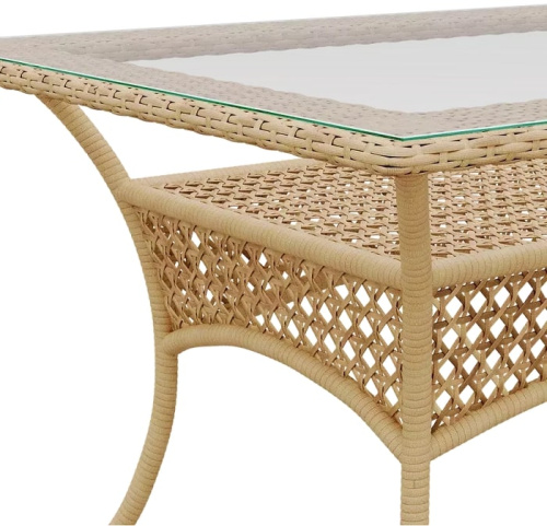 Стол обеденный 6 мест DECO 140х85 светлый