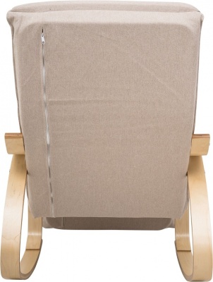 Кресло-качалка Calviano Comfort 1 светло-бежевое