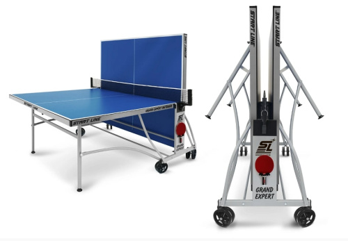 Теннисный стол GRAND EXPERT 6 Всепогодный синий