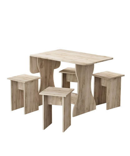 Обеденная группа Остин СН-130 дуб крафт серый 