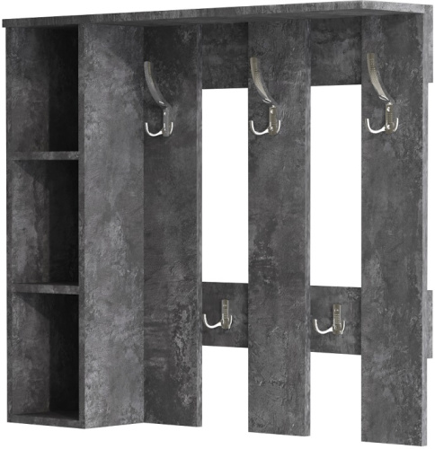 Вешалка настенная Артём-Мебель СН-100.43 бетон спаркс 