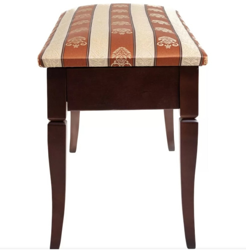 Банкетка Вивальди М коричневый полоса средне-коричневый 