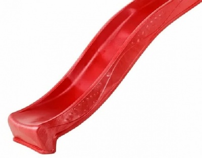 Скат для горки KBT Yulvo HDPE с подключением к воде красный
