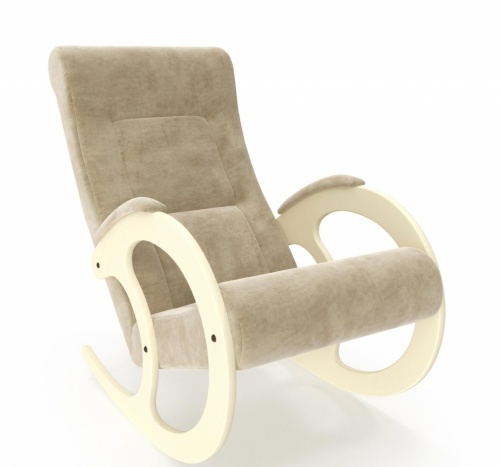 Кресло-качалка Модель 3 Verona Vanilla сливочный
