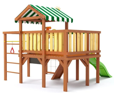 Детская спортивная площадка для дачи Савушка Baby 8 Play 