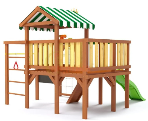Детская спортивная площадка для дачи Савушка Baby 8 Play 