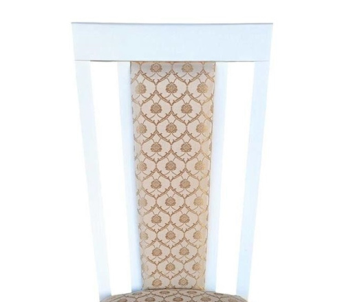 Стул Б-2230.1 Эмаль белая Яра золотая 