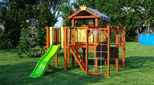 Детская спортивная площадка для дачи Савушка Baby Play 8 (Priority)