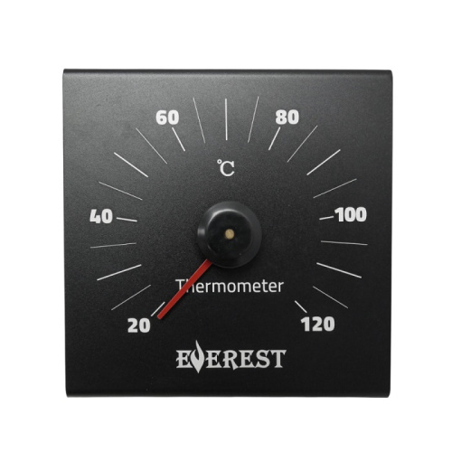 Термометр EVEREST Line алюминий BLACK (TG-22)