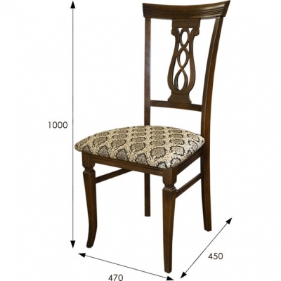 Стул Агнесс орех Маркус венге 