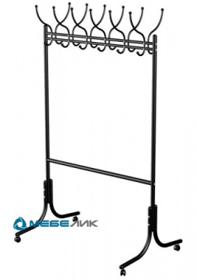 Вешалка общественная М 11 месье на колесах 