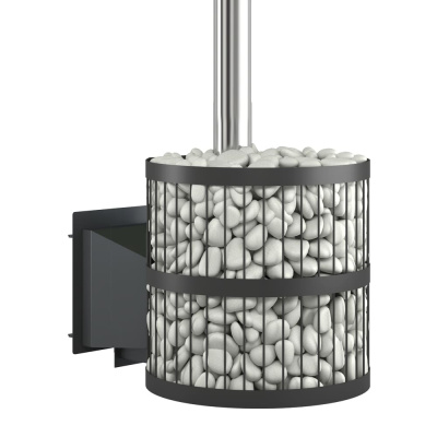 Чугунная печь для бани ЭТНА 24 Панорама М Стандарт