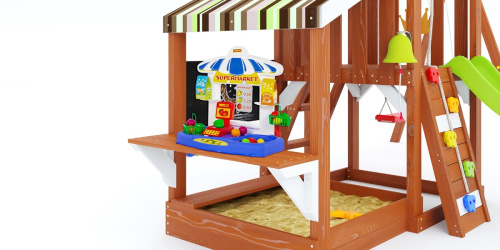 Детская площадка для дачи Савушка TooSun 10 салатовый