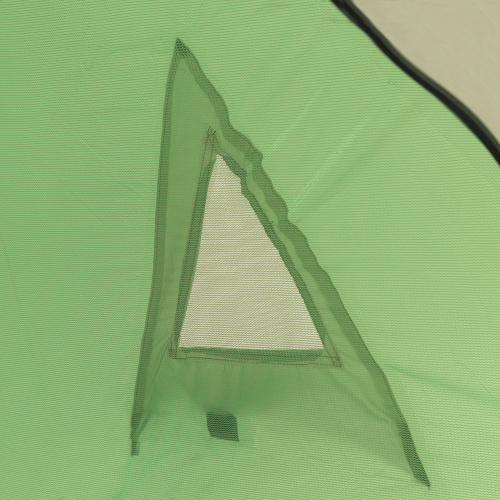 Палатка 2-х местная Моби плюс, зелёная/светло-серая