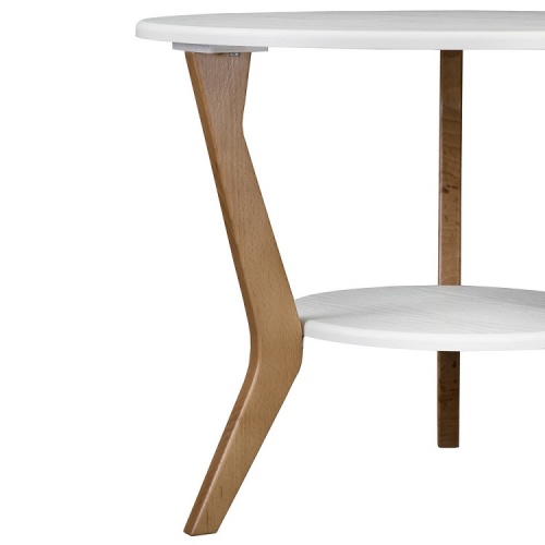 Стол журнальный BeautyStyle 13 белый бук 