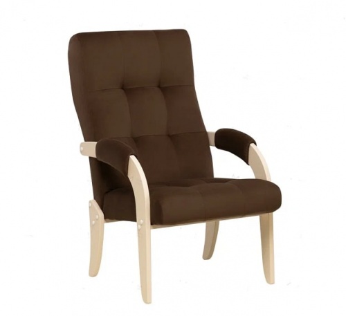 Кресло Leset Спринг слоновая кость Velur V23 