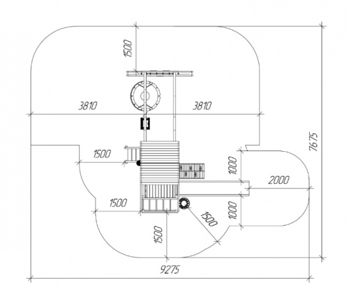 Детская спортивная площадка для дачи Савушка Мастер 4 COMFORT Plus