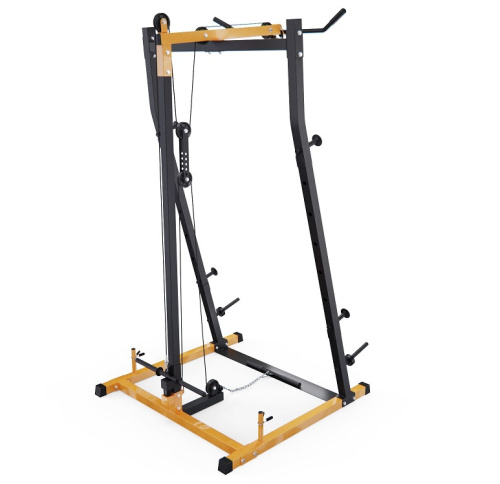 Стойка для штанги тяга сверху и снизу DFC Y-GYM