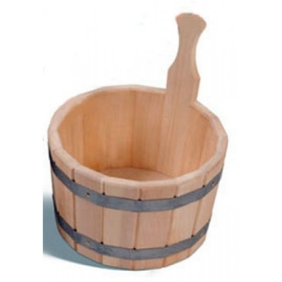 Шайка одноручная для бани 5л без вставки Ш-5