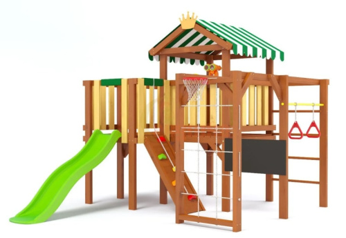 Детская спортивная площадка для дачи Савушка Baby 8 Play 