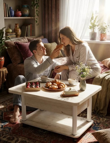 Стол-трансформер Джокер гаскон пайн светлый белый 