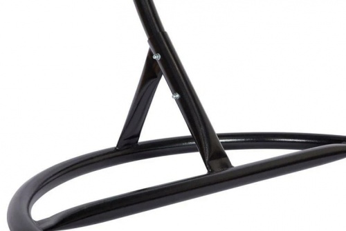 Подвесное кресло Скай 03 черный подушка коричневый 