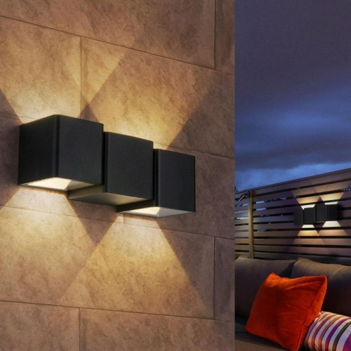 Светильник уличный Elektrostandard 1694 Techno LED Triton черный