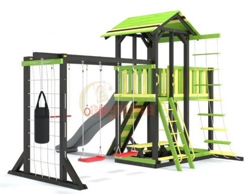 Детская спортивная площадка для дачи Савушка 15 Color-5
