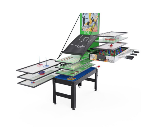 Игровой стол трансформер 15 в 1 DFC 48 122 x 61 см