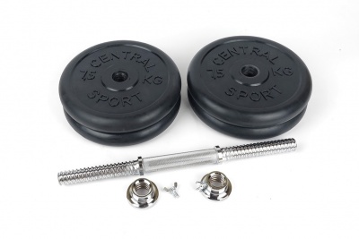 Гантель разборная Central Sport N2 Lockout 32кг