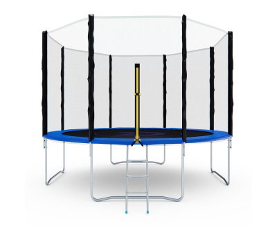 Батут с сеткой DFC PELPO 12ft с лестницей BLUE