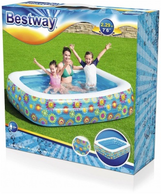 Надувной бассейн Bestway Happy Flora 54120