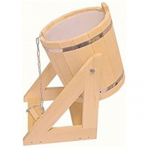 Обливное устройство 10л Русская забава с пластиковая вставка ОПРЗ-10