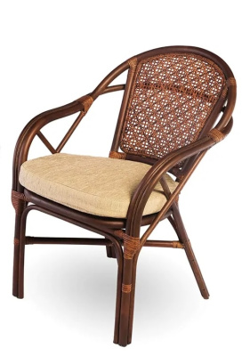 IND Кресло Петани миндаль матовый 