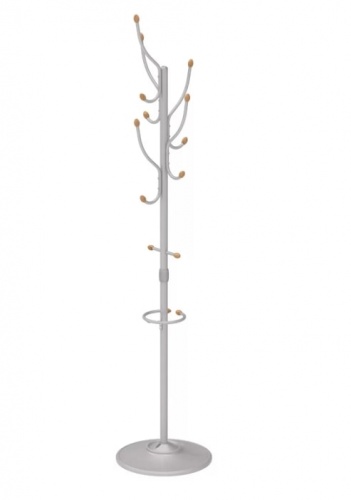 Вешалка напольная ВКО1 матовый серый 