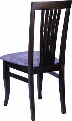 Стул МДК-99 Венге Микровелюр серый 