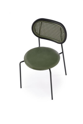 Стул HALMAR K524 зеленый черный 