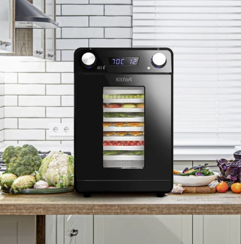 Сушильный шкаф для овощей и фруктов Kitfort КТ-1981