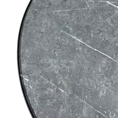 Стол журнальный МеталлАрт М011 большой черный мрамор 