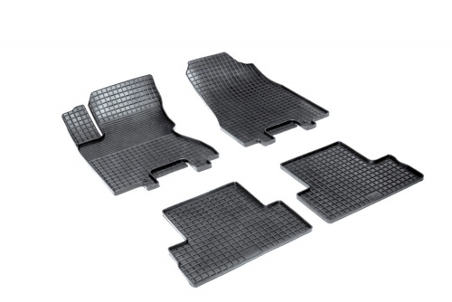 Резиновые коврики салона Сетка для Nissan X-Trail T31 2007-2015 Черные