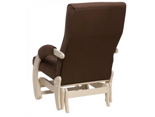 Кресло-маятник Leset Хилл слоновая кость Velur V23